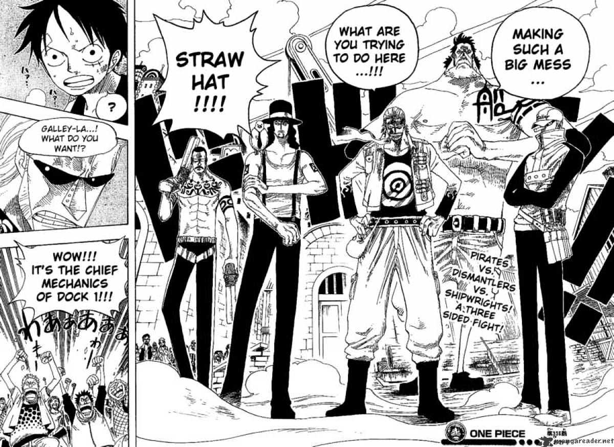 One Piece, Chapter 336 - Luffy Vs Franky image 18