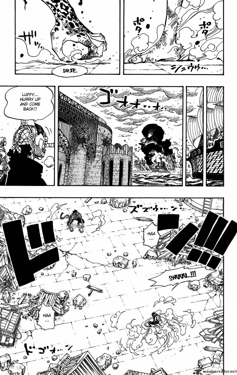 One Piece, Chapter 425 - The Bridge Of Struggle image 03