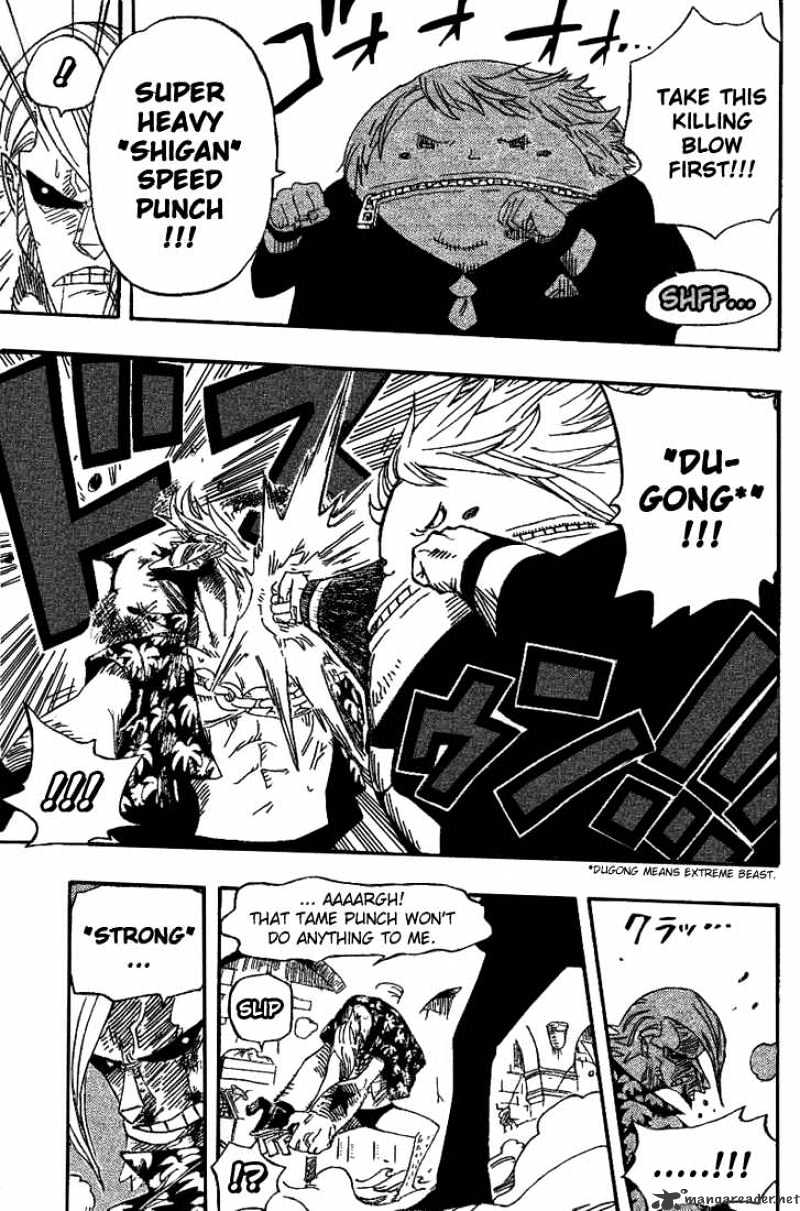 One Piece, Chapter 404 - Franky Vs Fukurou image 07