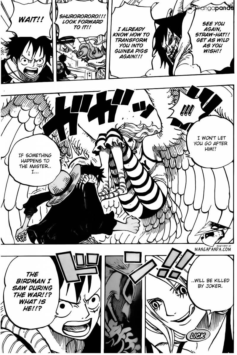 One Piece, Chapter 681 - Luffy vs. Master image 13
