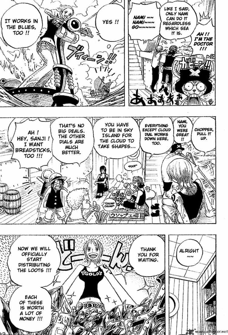 One Piece, Chapter 303 - The Pirates With Tones Of Gold image 15