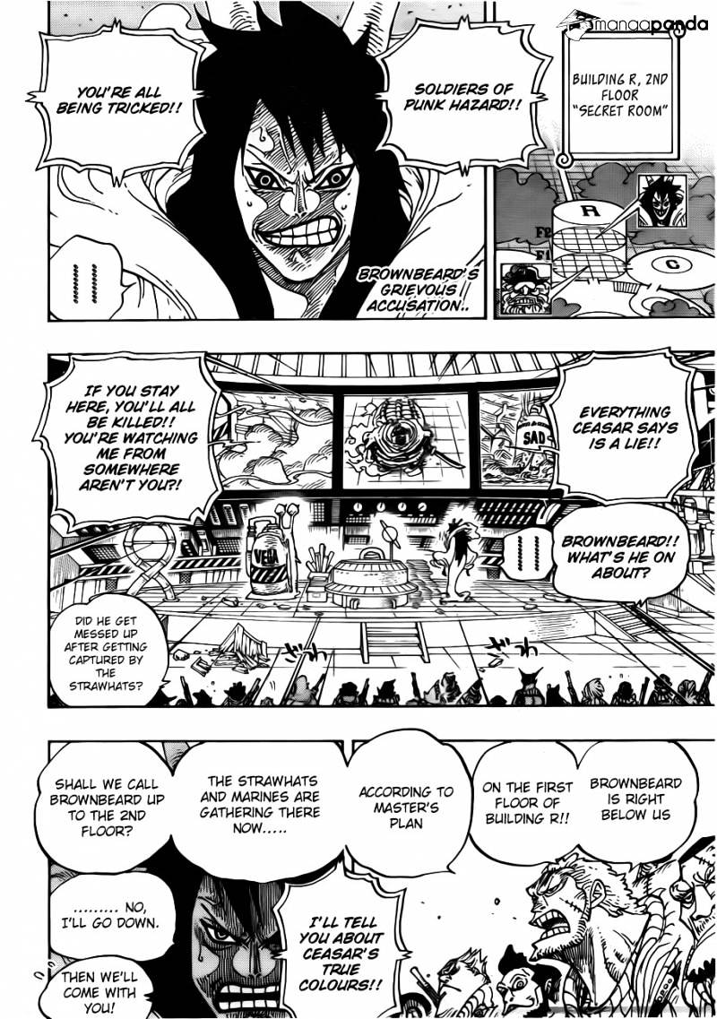 One Piece, Chapter 689 - An island that doesn’t seem to be there image 04