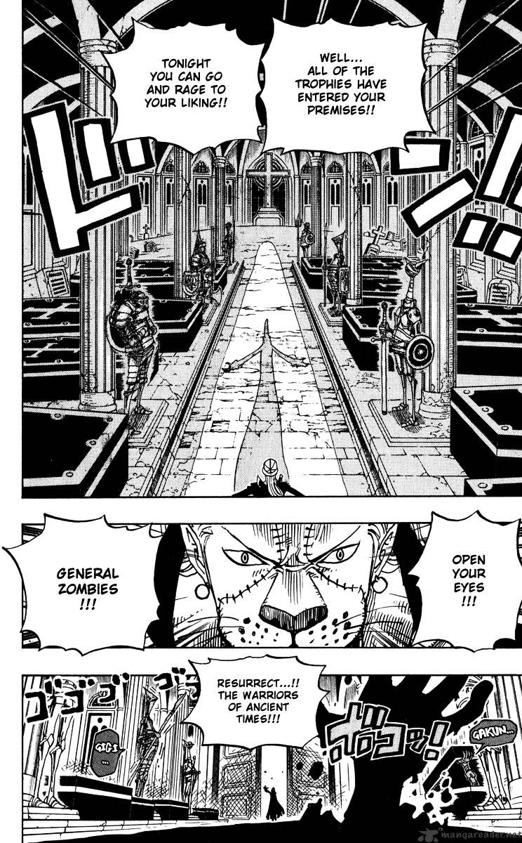 One Piece, Chapter 450 - General Zombie Night image 27