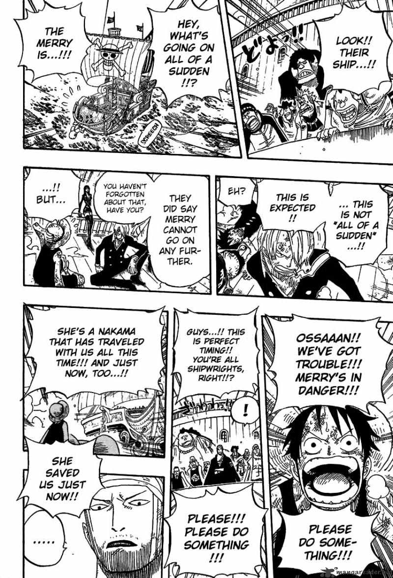 One Piece, Chapter 430 - The Light Falling Snow Of Reminiscence image 06