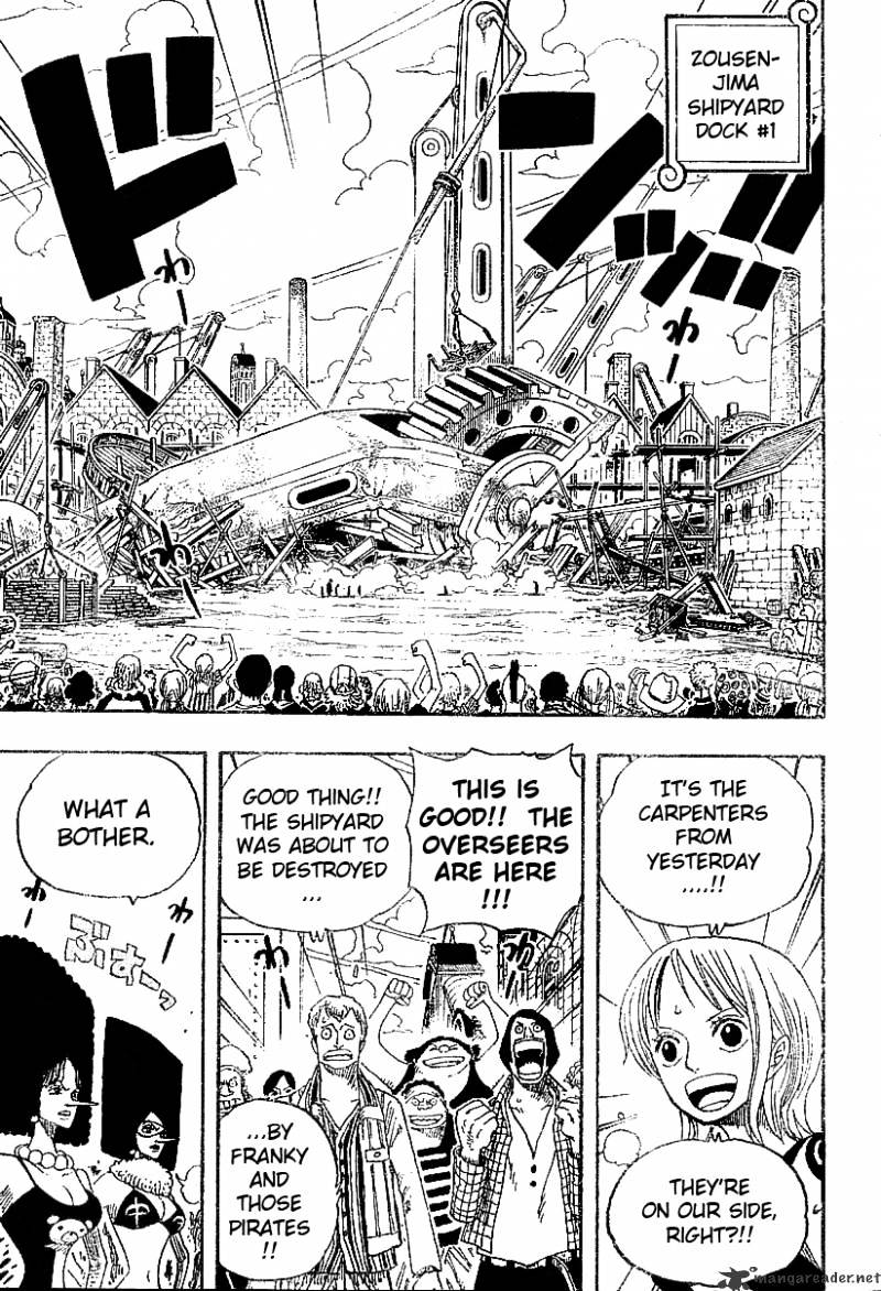 One Piece, Chapter 337 - Bodyguards Of The City Of Water image 03