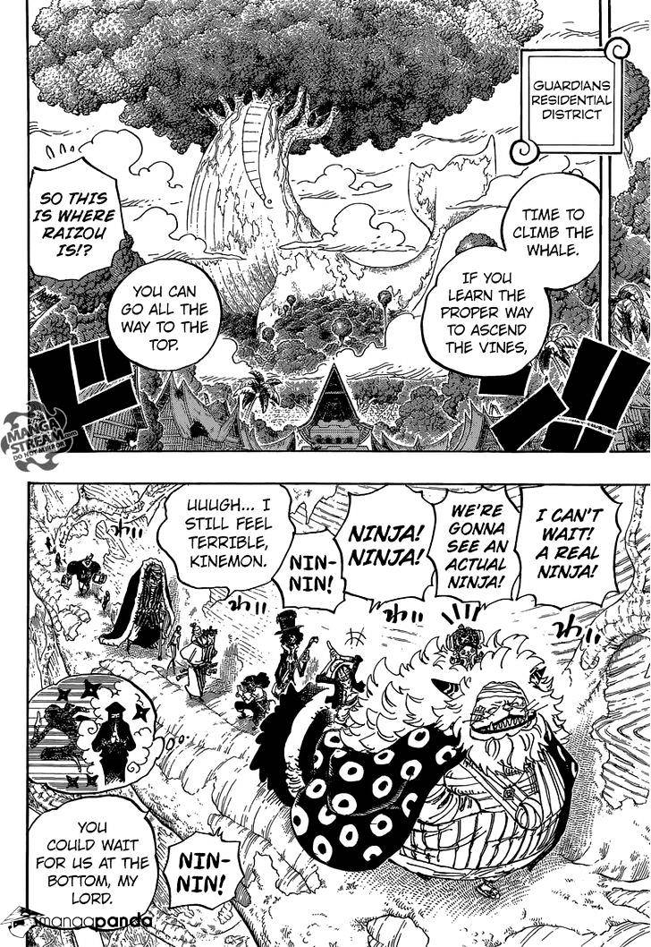 One Piece, Chapter 817 - Raizou Of The Mist image 12