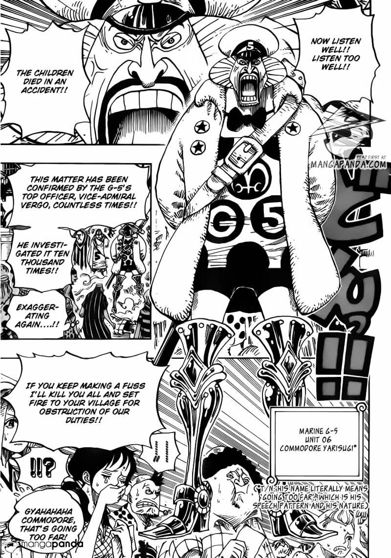 One Piece, Chapter 673 - Vergo And Joker image 03