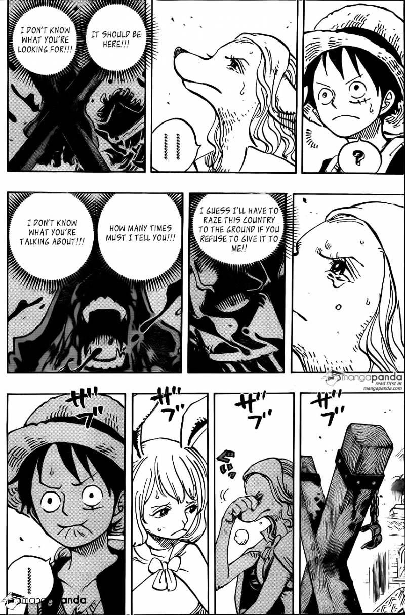 One Piece, Chapter 806 - At the Fort on the Right Belly image 08