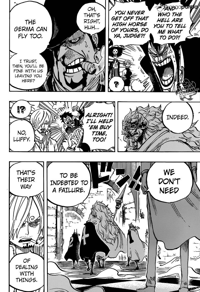 One Piece, Chapter 870 - Farewell image 14