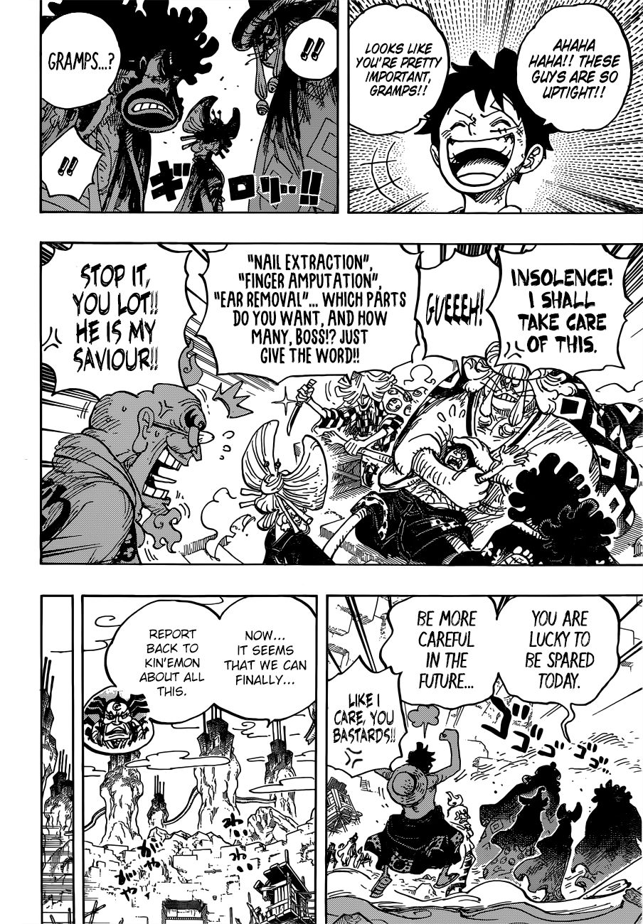 One Piece, Chapter 952 - Hiyori and Kawamatsu image 11