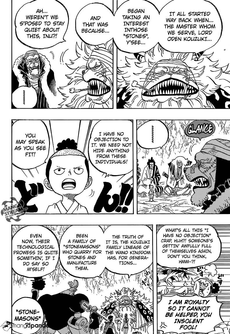 One Piece, Chapter 818 - Within The Whale image 12