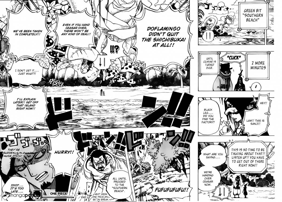 One Piece, Chapter 711 - Adventure in the country of gnomes image 19
