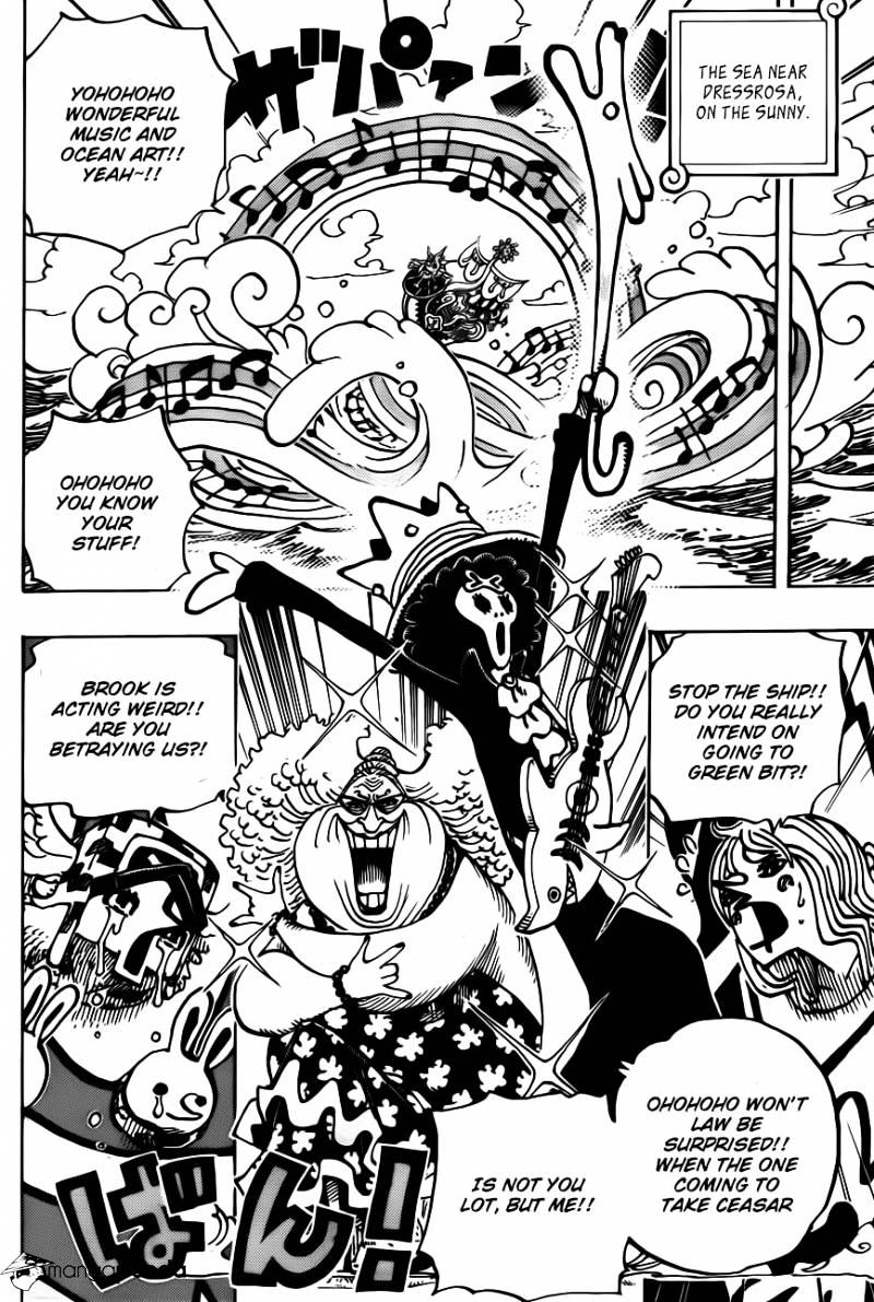 One Piece, Chapter 722 - The royal bloodline image 15