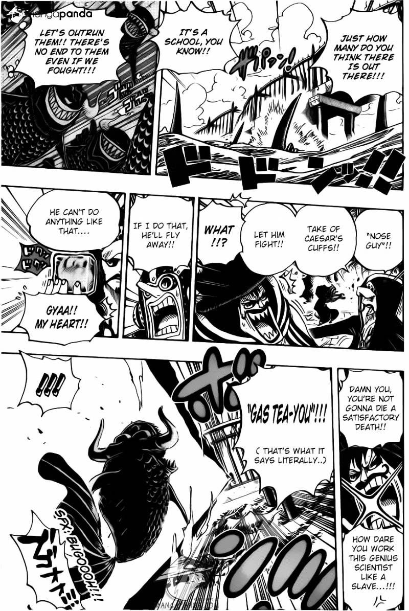 One Piece, Chapter 710 - Towards Green Bit image 07