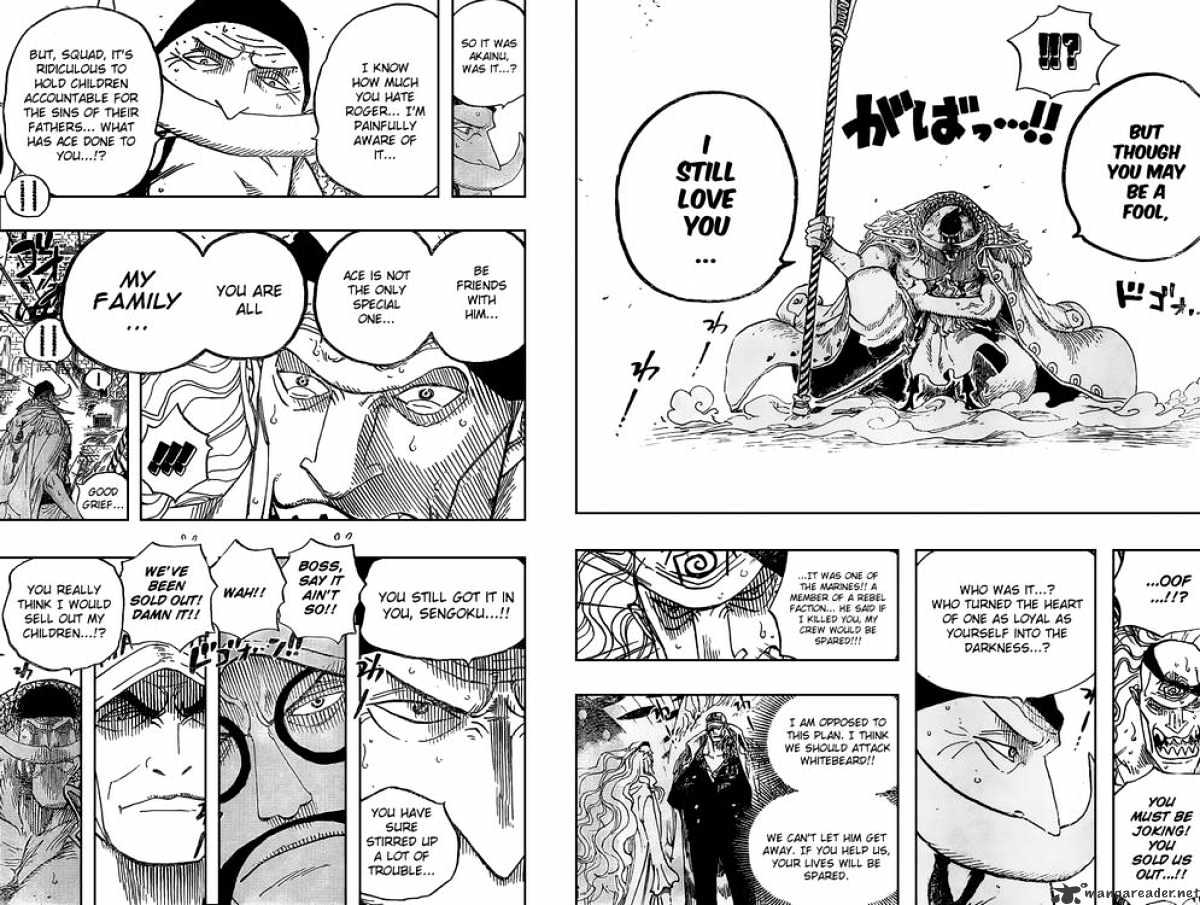 One Piece, Chapter 563 - One Heart, One Man image 11