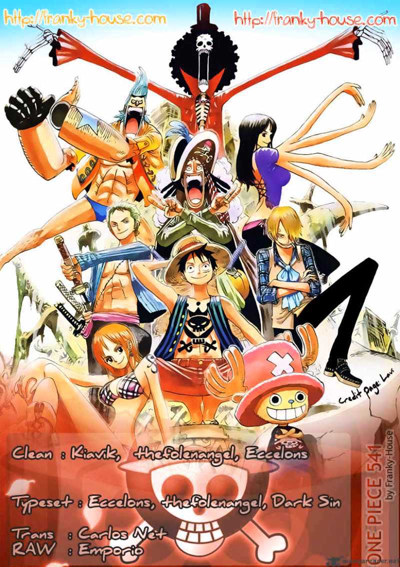 One Piece, Chapter 541 - The Likes of Vhich It Has Never Seen image 20