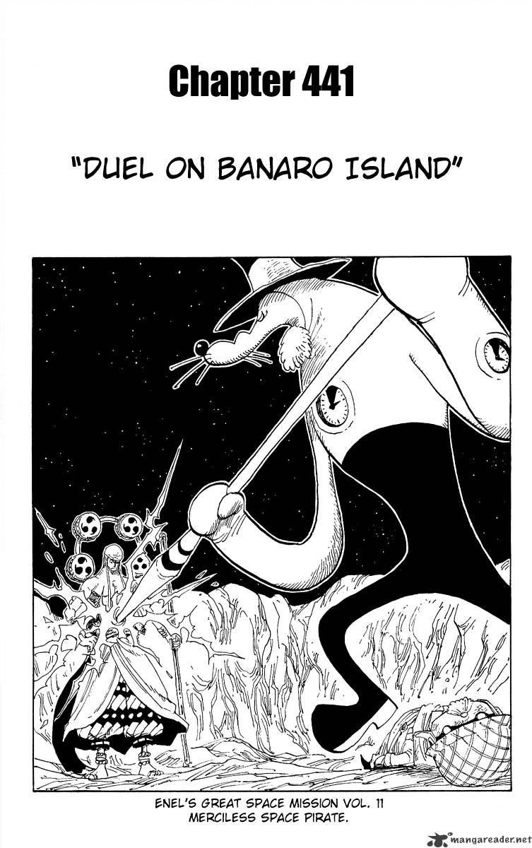 One Piece, Chapter 441 - Duel On Banaro Island image 11