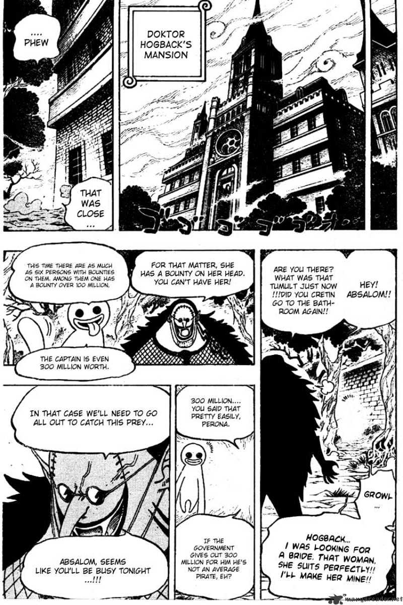 One Piece, Chapter 447 - Surprise Zombie image 07