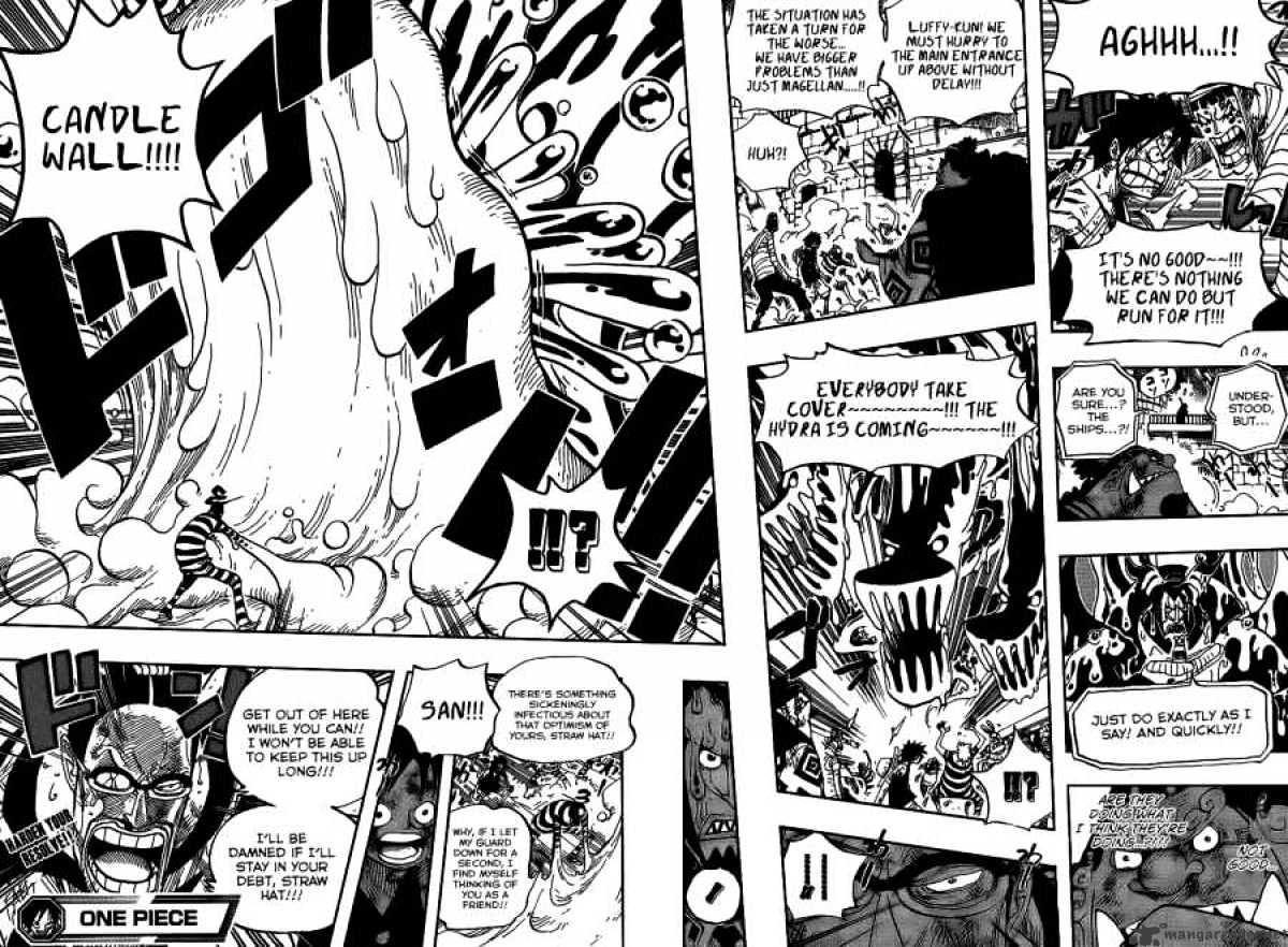 One Piece, Chapter 545 - To the Outside World Where the Sun Shines image 18