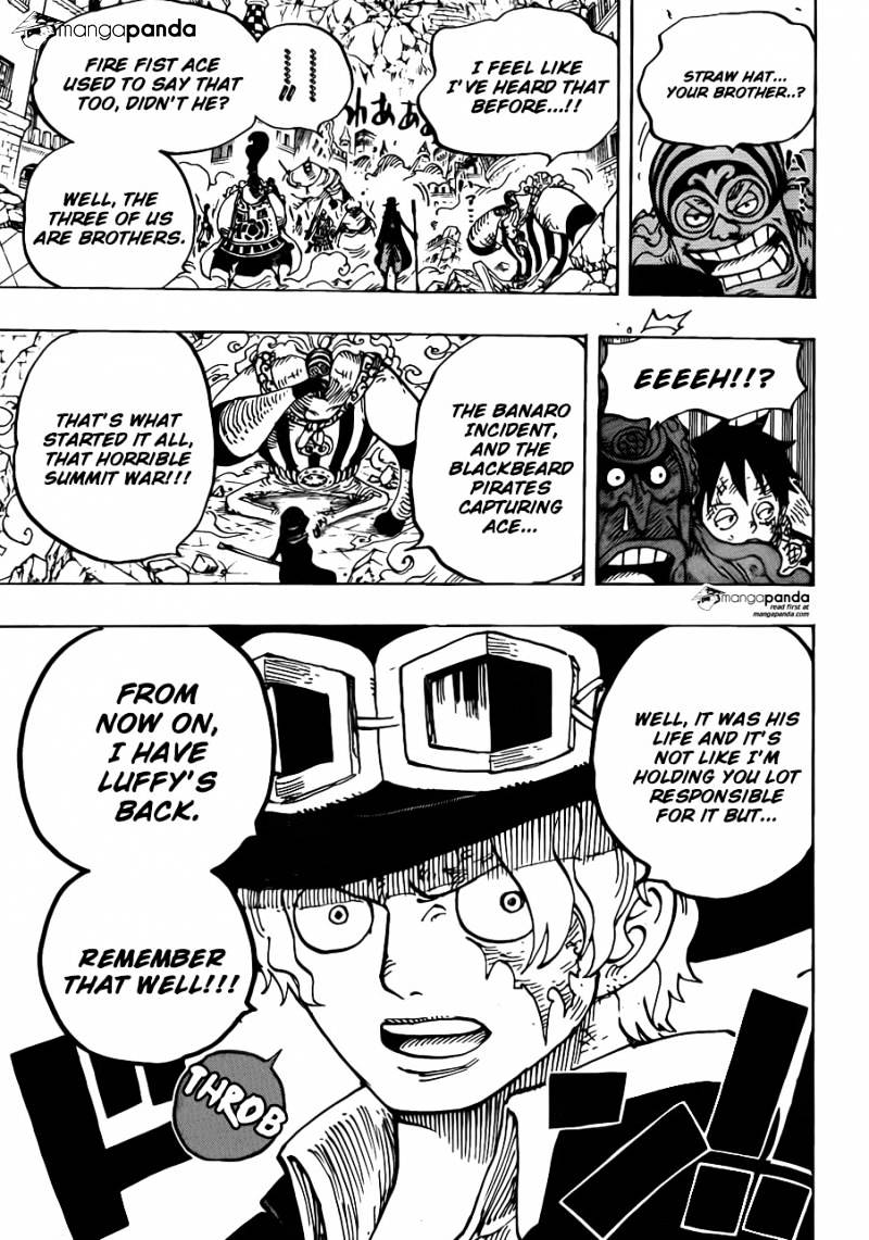 One Piece, Chapter 787 - 4 Minutes Before image 03