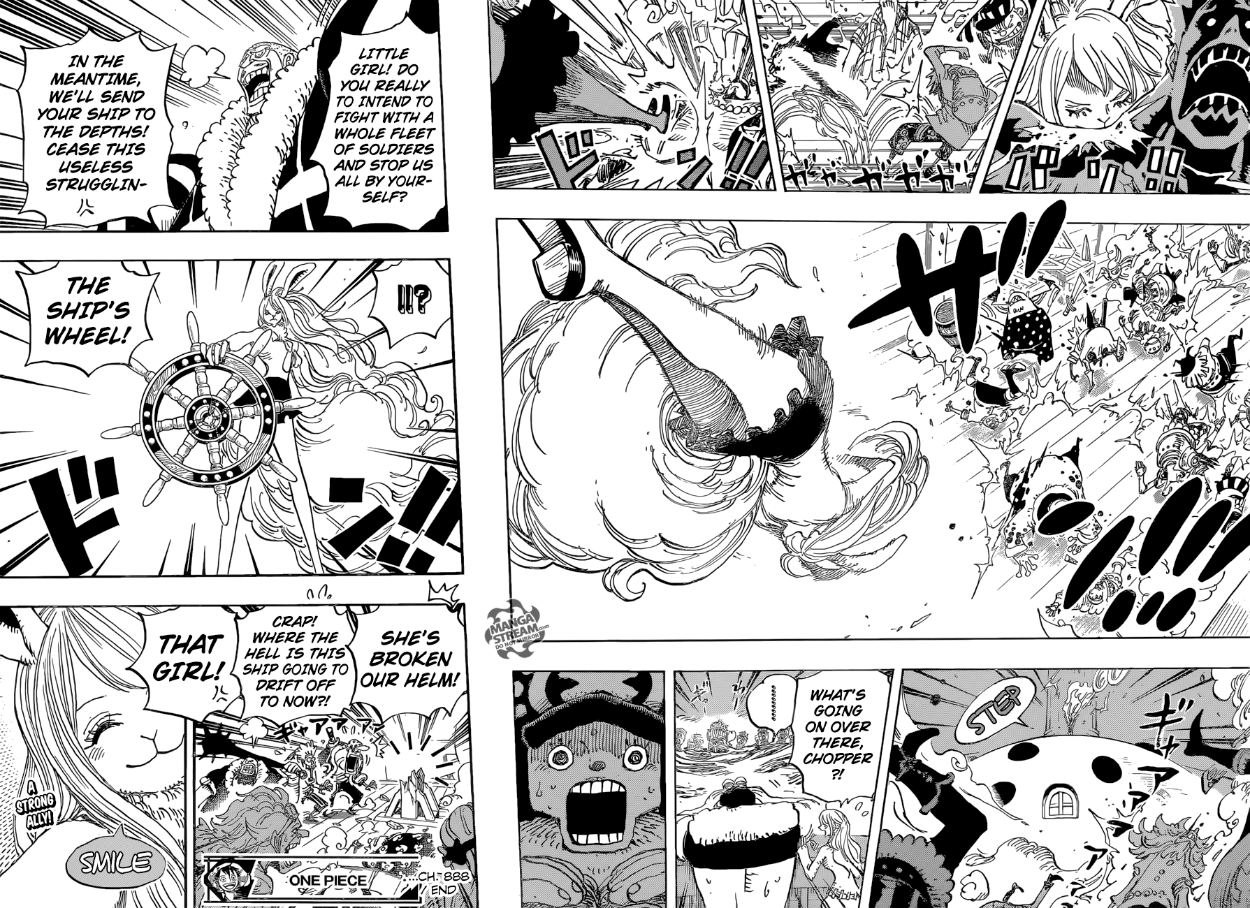 One Piece, Chapter 888 - Lion image 15