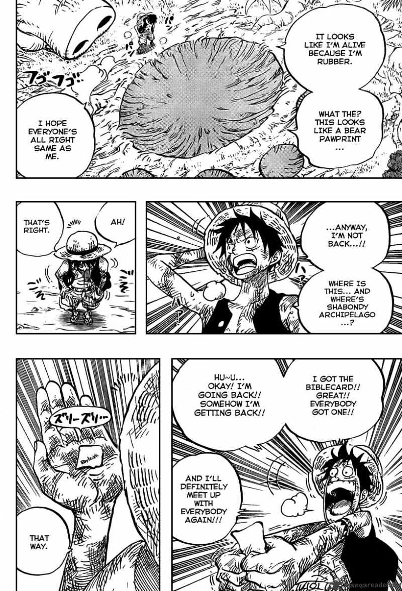 One Piece, Chapter 514 - Mushrooms Growing Out of Your Body Shroom image 09