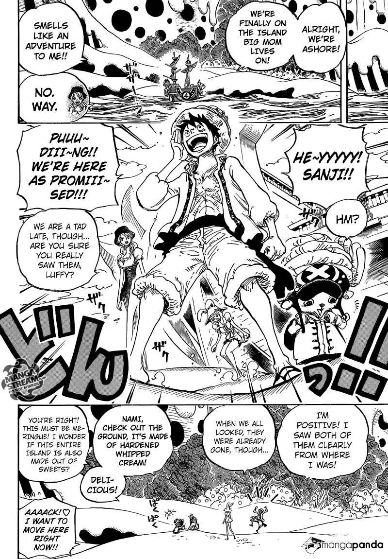 One Piece, Chapter 831 - Adventure in a Mysterious Forest image 06