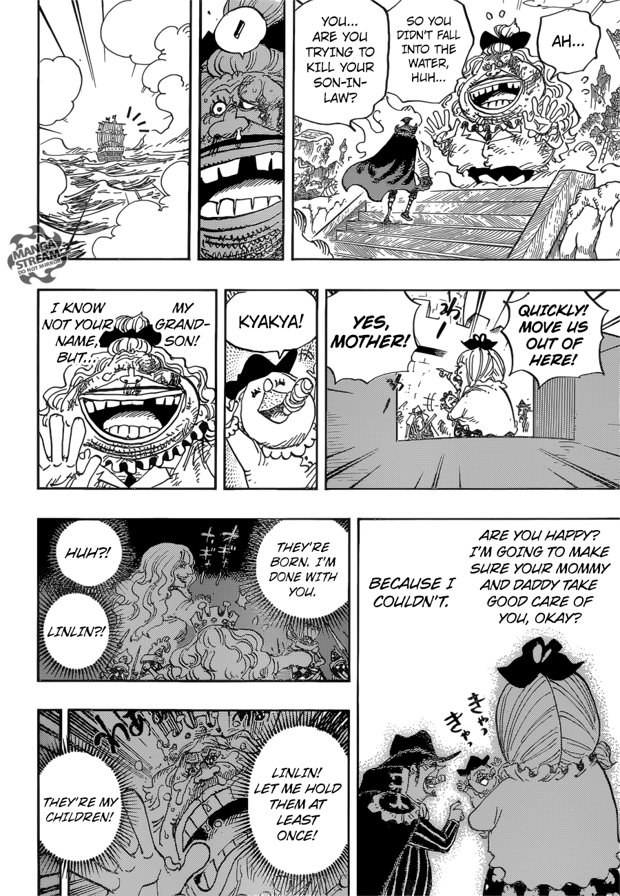 One Piece, Chapter 887 - Somewhere, Someone is Wishing for Your Happiness image 13