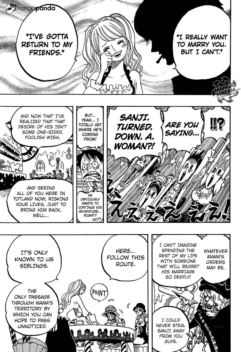 One Piece, Chapter 828 - 001 and 002 image 11