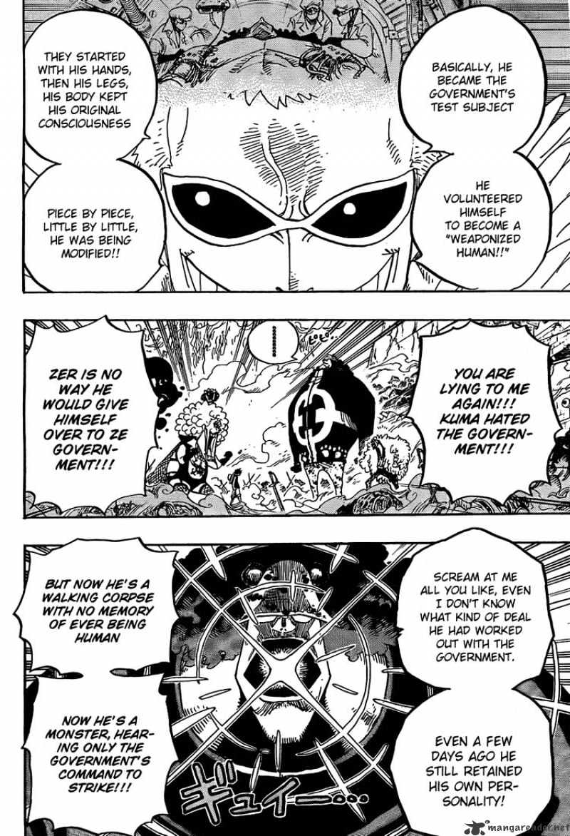 One Piece, Chapter 560 - The Prisoners from Impel Down image 06