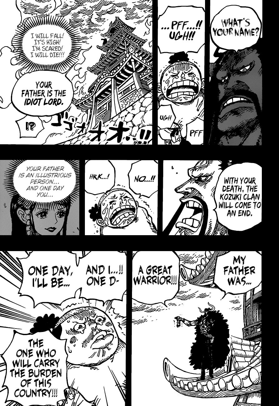 One Piece, Chapter 973 - The Kouzuki Clan image 08
