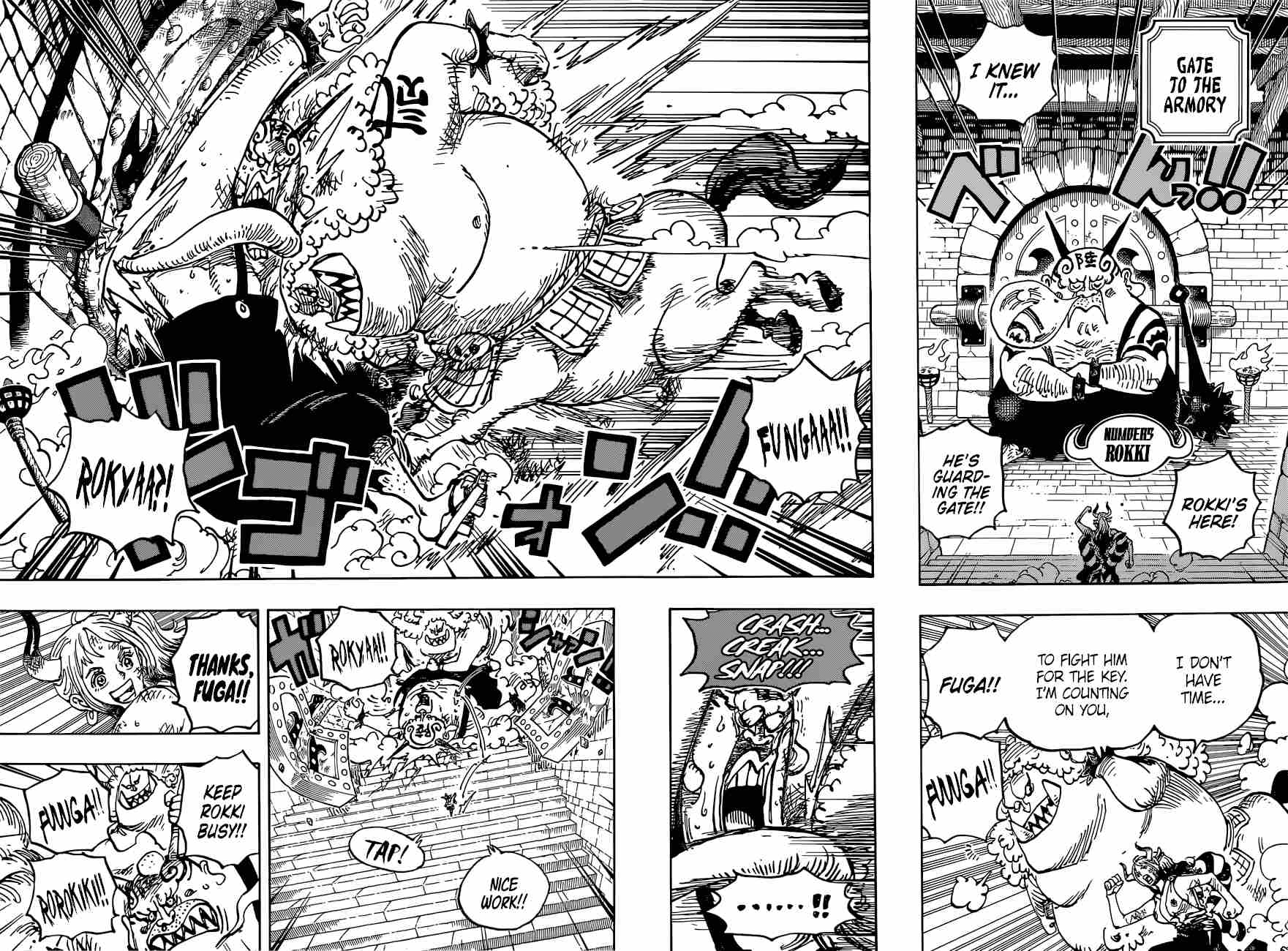 One Piece, Chapter 1036 image 09