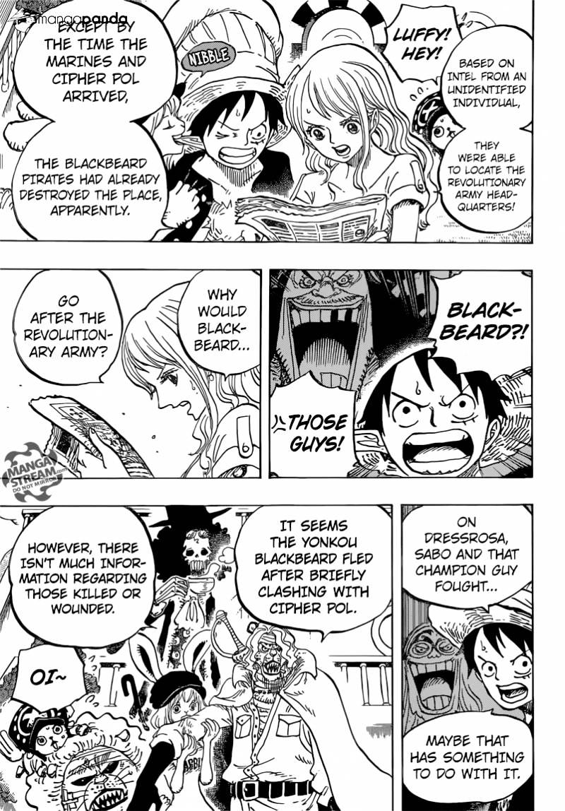 One Piece, Chapter 824 - Little Pirate Games image 06