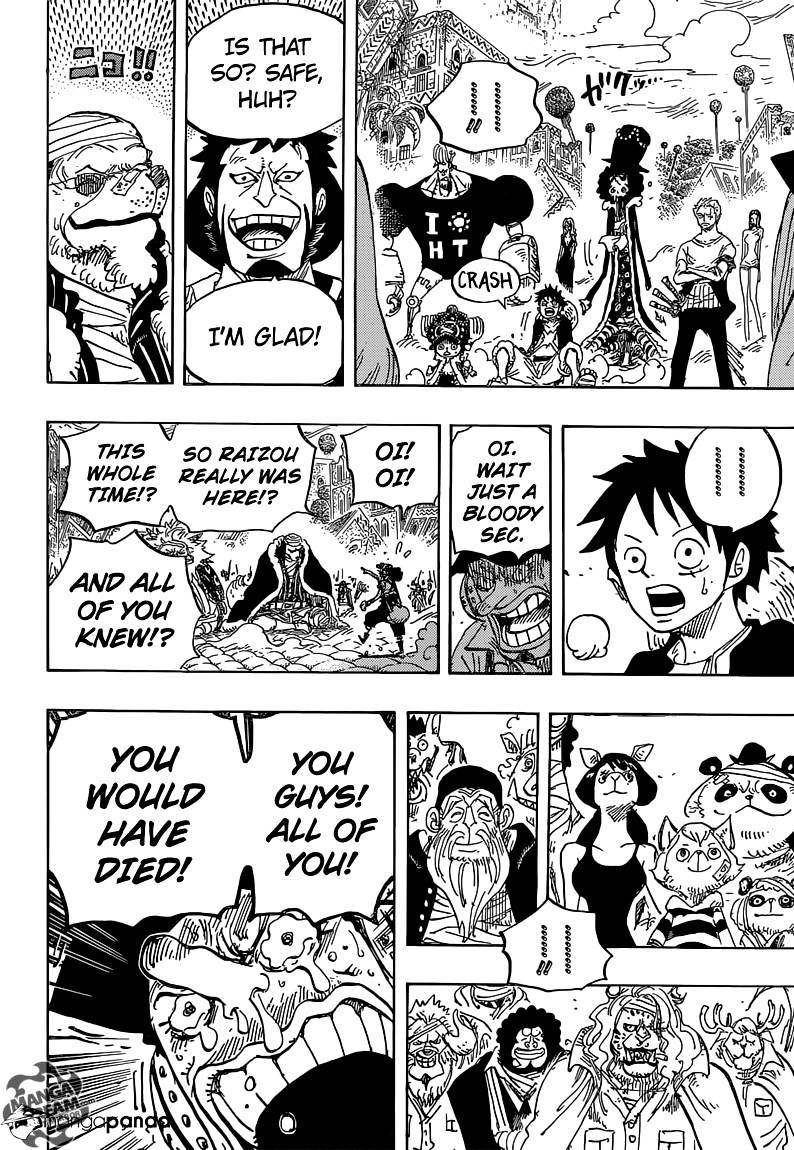 One Piece, Chapter 816 - Dog vs Cat image 17