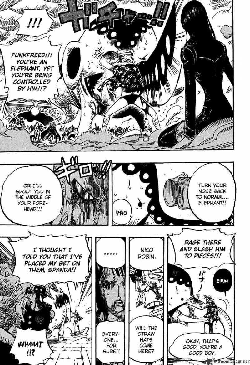 One Piece, Chapter 423 - The Mermaid Legend image 09