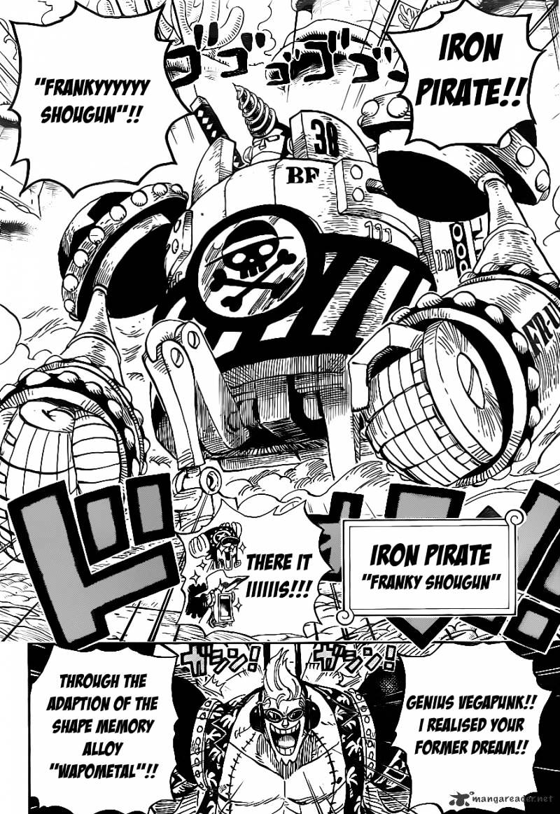 One Piece, Chapter 636 - The General From The Land Of The Future image 05
