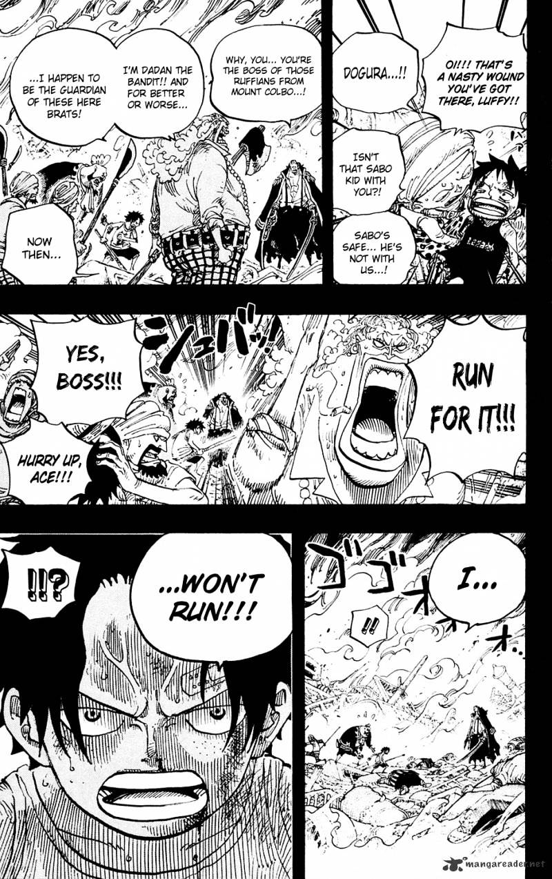 One Piece, Chapter 587 - I Will Not Run image 11