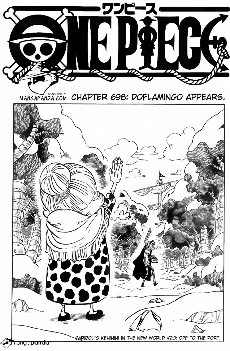 One Piece, Chapter 698 - Doflamingo Appears image 03