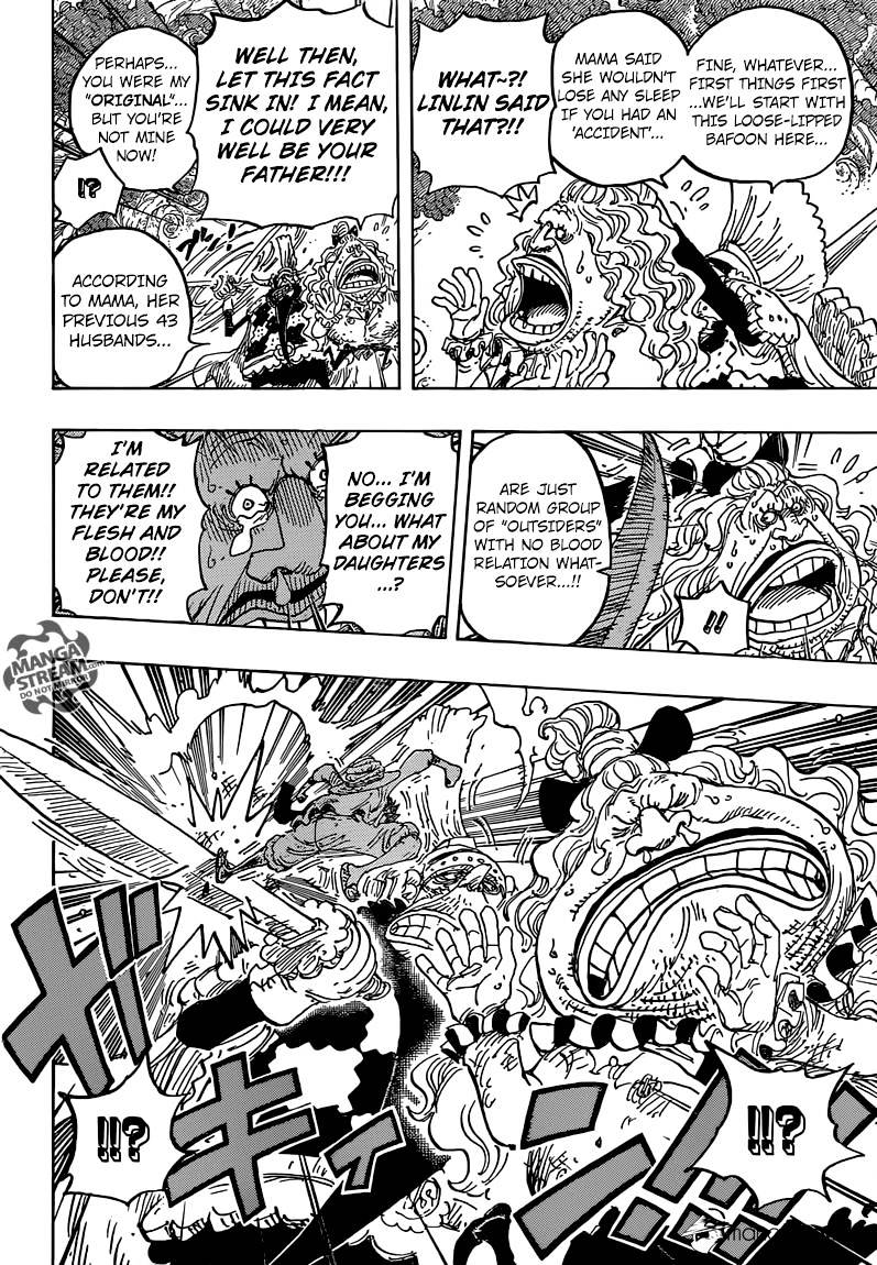 One Piece, Chapter 836 - The Vivre Card Lola Gave image 10