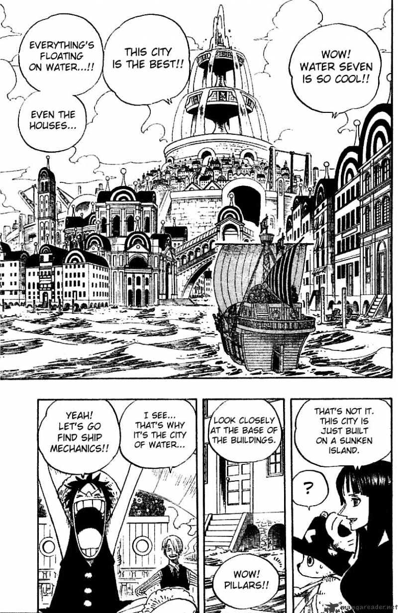 One Piece, Chapter 323 - The City Of Water, Water Seven image 10