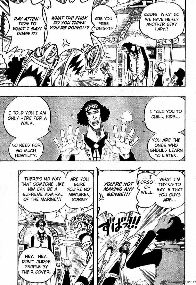 One Piece, Chapter 319 - The Admiral Of The Marine Headquarter, Blue Pheasant image 05