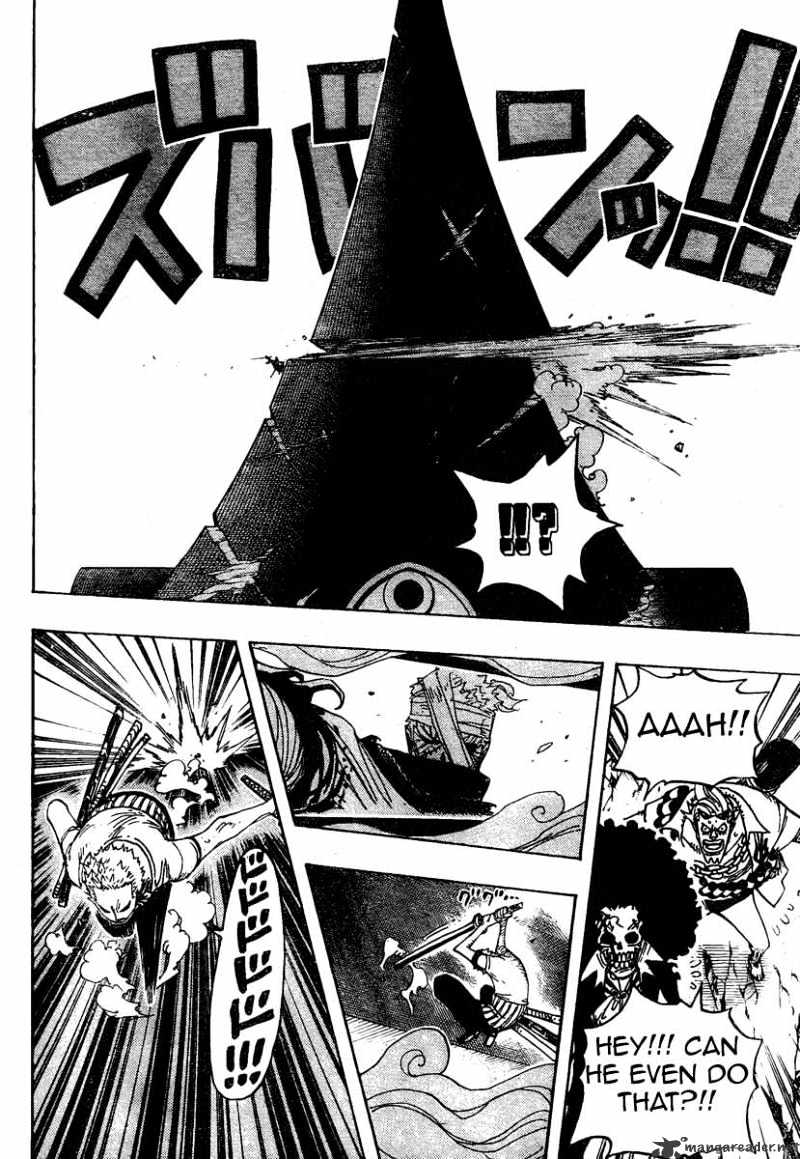 One Piece, Chapter 467 - Pirate Zoro Vs. Samurai Ryuuma image 12