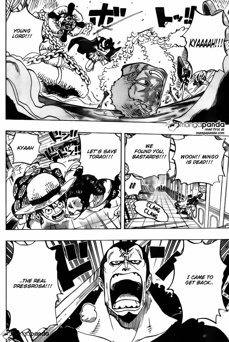 One Piece, Chapter 743 - Big jolts in Dressrosa image 17