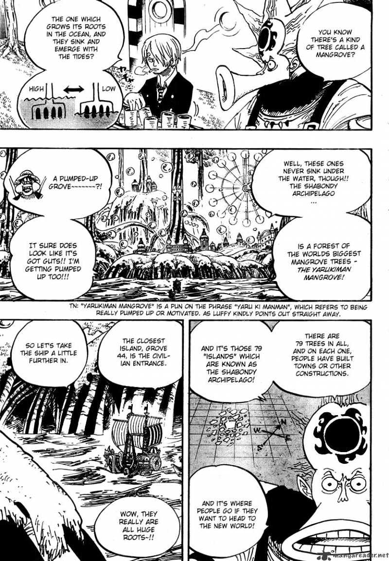 One Piece, Chapter 496 - Yarukiman Mangroove image 14