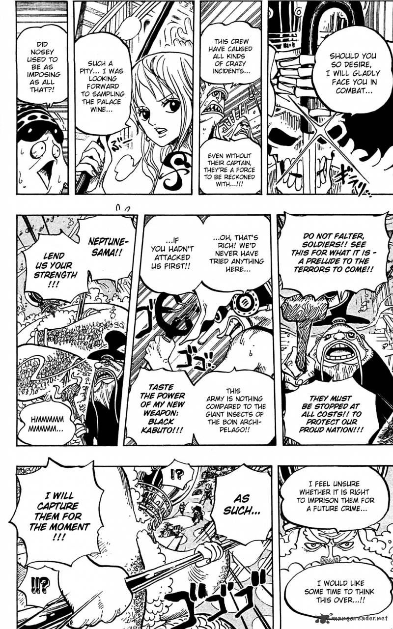 One Piece, Chapter 613 - The Mermaid Princess in Koukaku Tower image 14