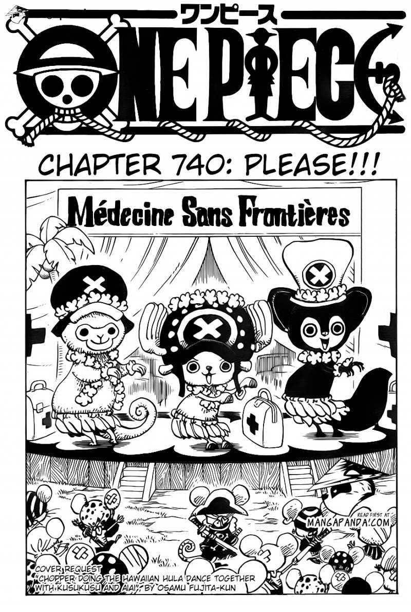 One Piece, Chapter 740 - Please!!! image 03
