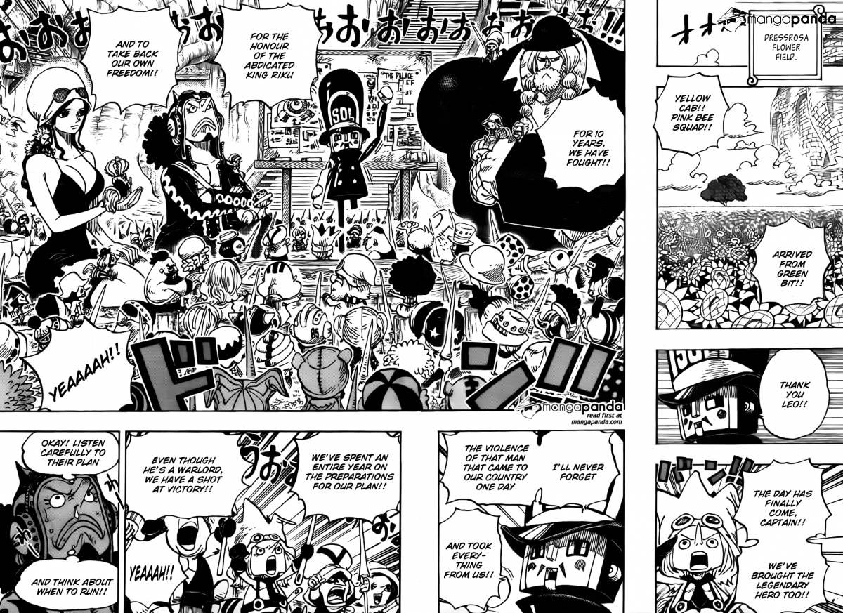 One Piece, Chapter 722 - The royal bloodline image 12