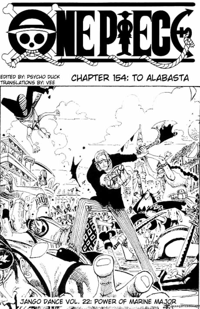 One Piece, Chapter 154 - To Alabasta image 01