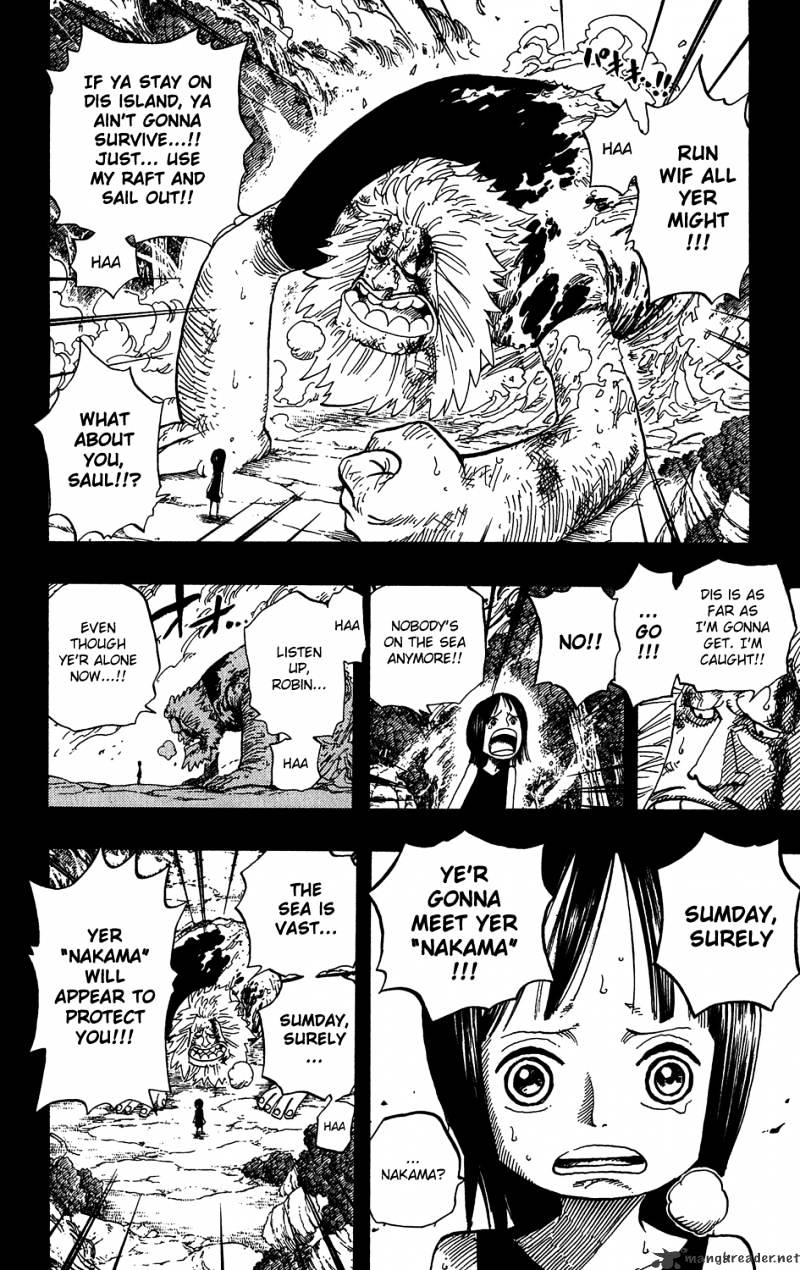 One Piece, Chapter 397 - To Reach The Future image 14