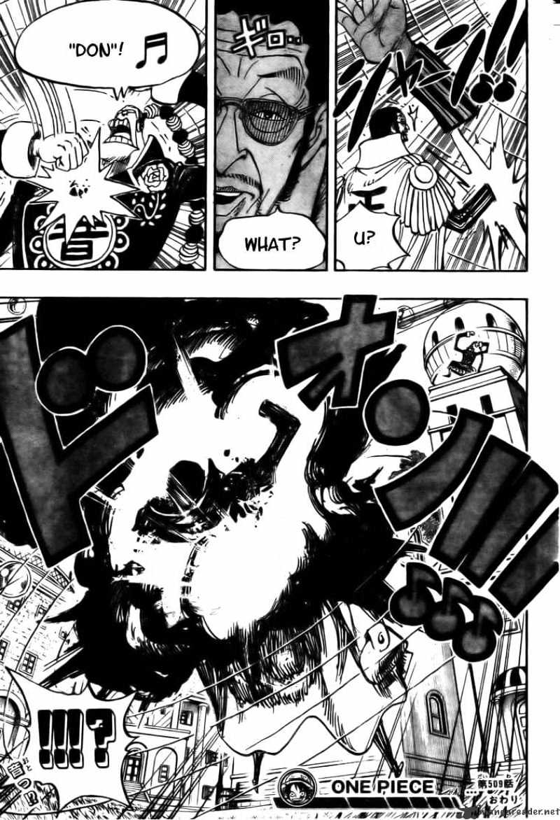 One Piece, Chapter 509 - Kizaru vs 4 Captains image 19